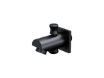 Corsan CMW7 Black shower spout with a mechanical switch for shower handset