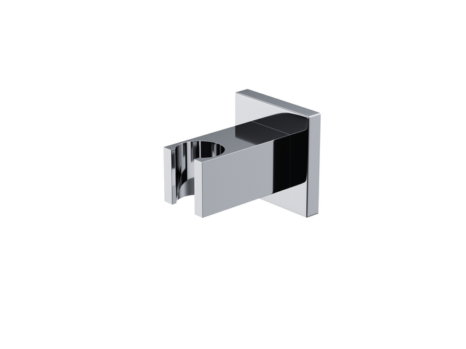Corsan ANGO chrome shower set with a 30 cm rain shower, a thermostatic tap, a handset and a spout