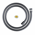 Corsan CMW250 black PVC shower hose with O-ring and NEOPERL water flow regulator