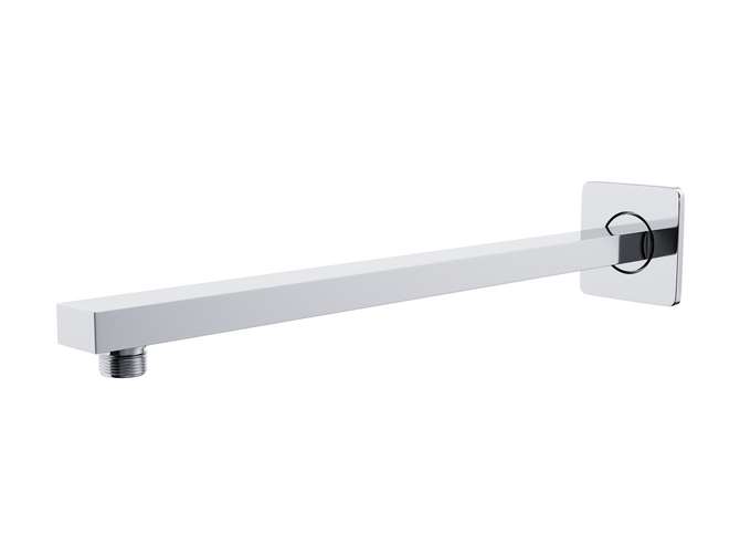 Corsan ANGO chrome shower set with a 25 cm rain shower, a thermostatic tap and a shower